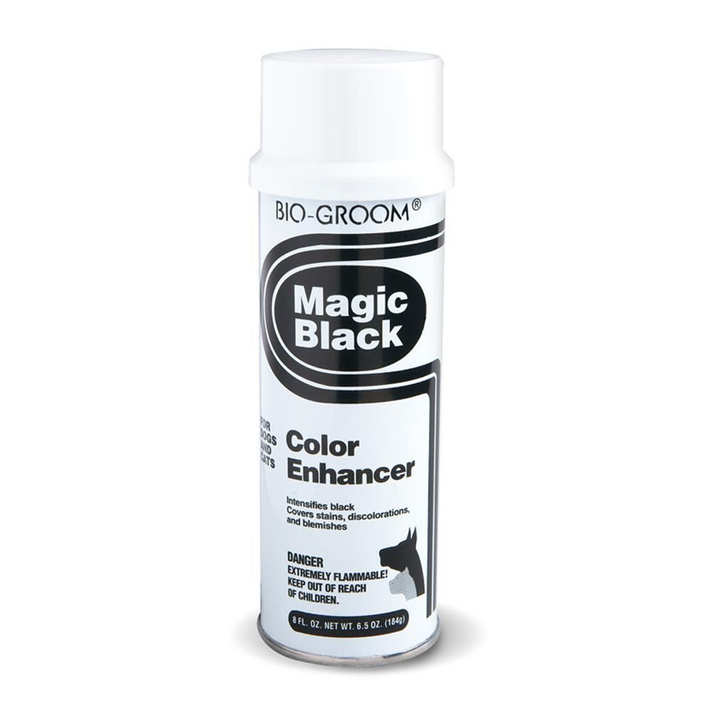 Bio-Groom Magic Black 236 мл - черный выставочный спрей-мелок