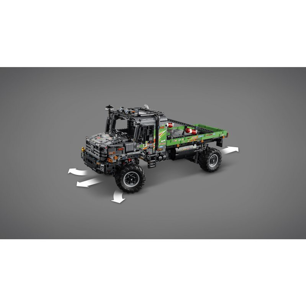 LEGO Technic - Грузовик Mercedes-Benz Zetros 4WD 42129