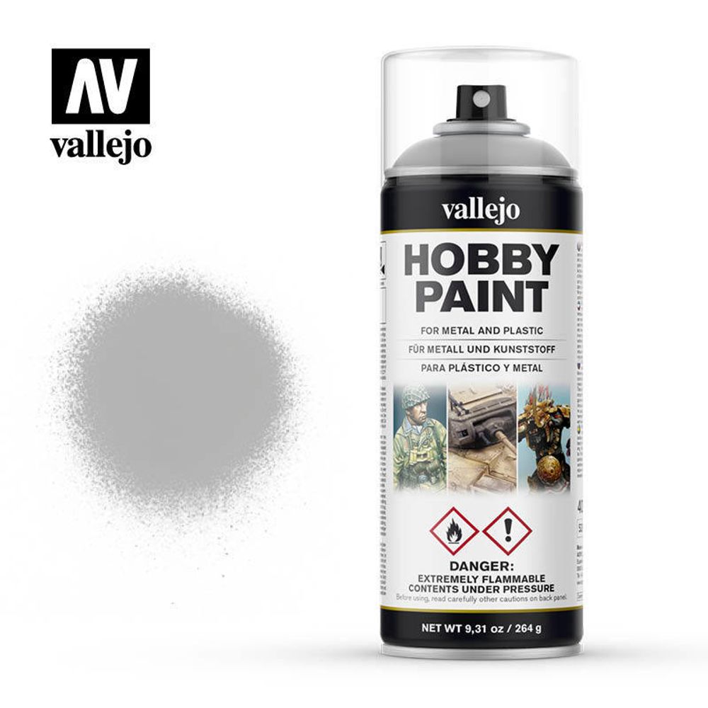 GREY HOBBY PAINT IN SPRAY 011-400ML.