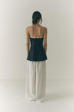 Топ Баска, черный