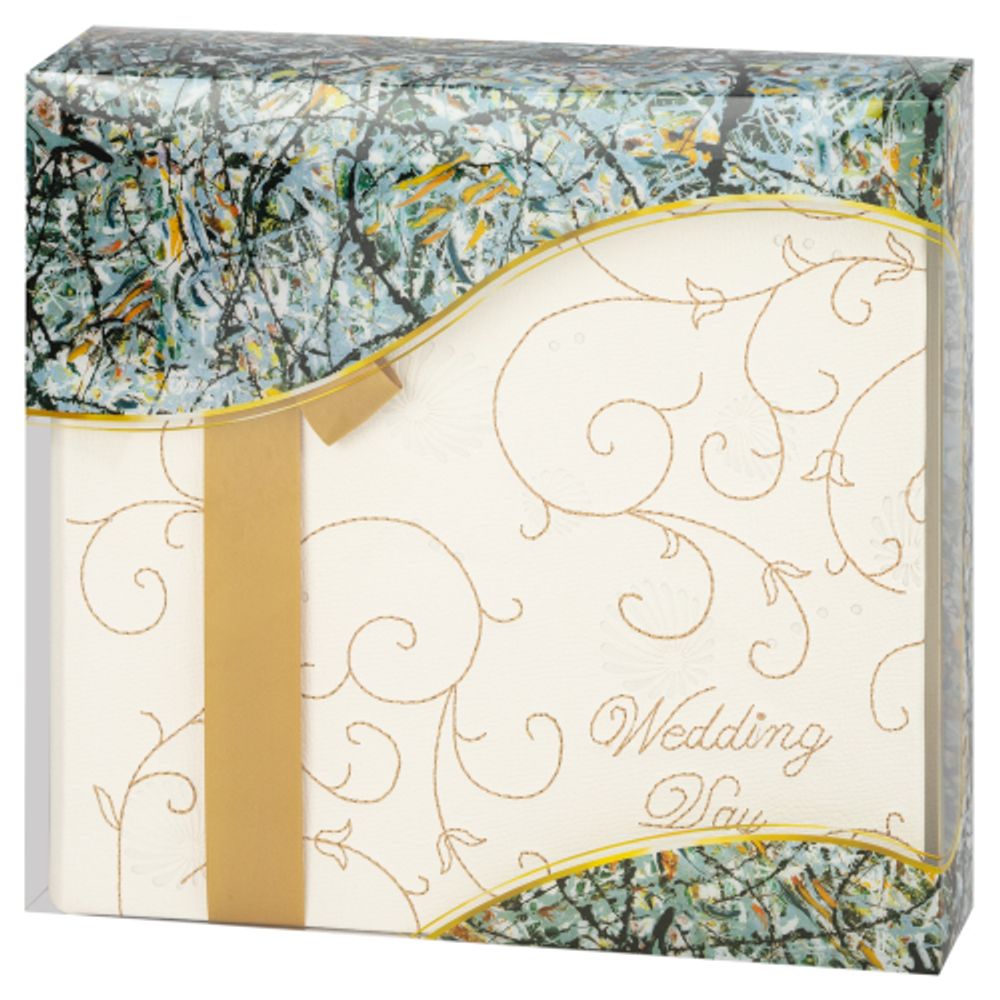 Фотоальбом Image Art IA-BBM46200 серия 127 свадебный с кармашками книжный переплёт 10х15 50 листов 200 фото