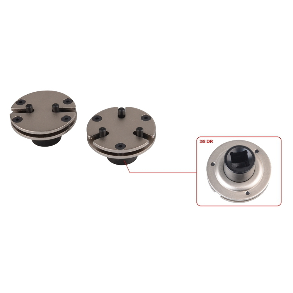 МАСТАК (102-00002) Адаптеры для утапливания поршня тормозного цилиндра к набору 102-00003