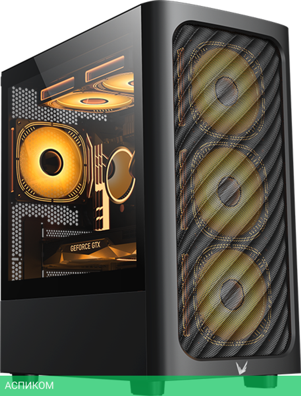 Корпус Formula V Line Air Mesh G3 Plus без БП Black