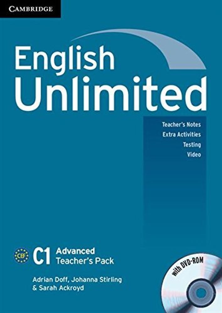 English Unlimited Advanced Teacher&#39;s Pack (Teacher&#39;s Book with DVD-ROM)