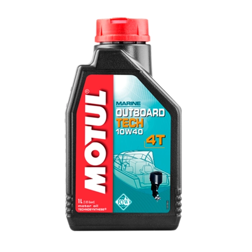 Масло моторное Motul Outboard TECH 10W40 полусинтетическое 4T 5л