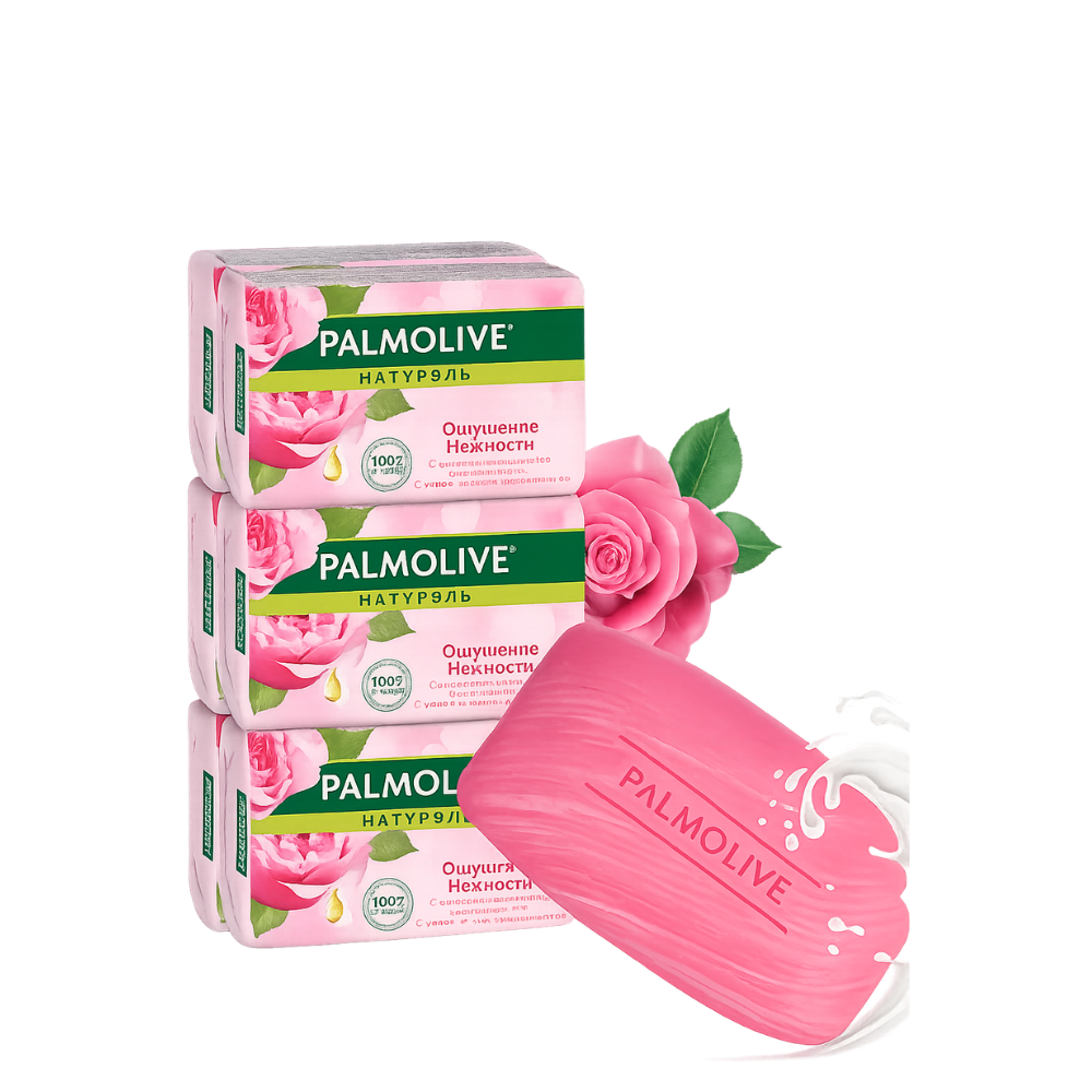 Мыло Palmolive Ощущение нежности  Роза 6*150 гр