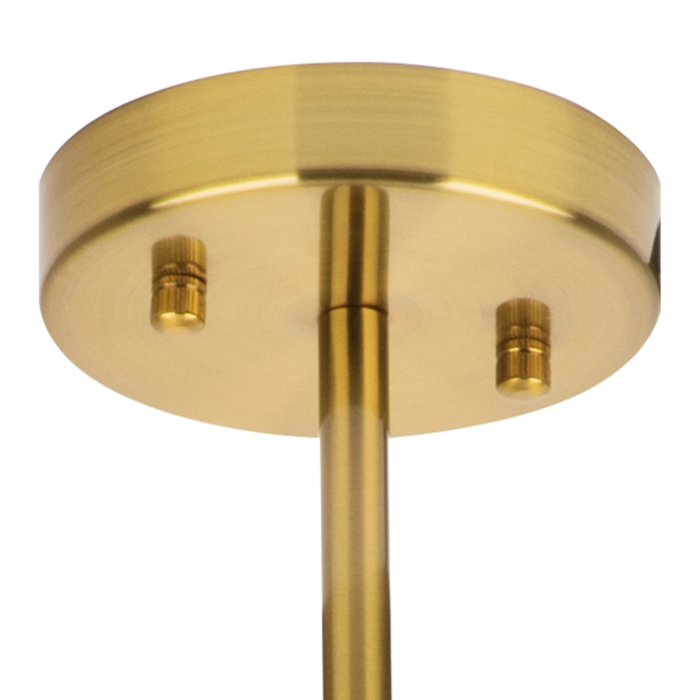 729031 Люстра SFERICO 3х40W E27 ЛАТУНЬ/ПРОЗРАЧНЫЙ