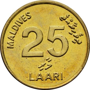 25 лари 2008 Мальдивы