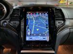 Магнитола для Jeep Grand Cherokee WK2 2013-2021 - Kuberg ZF-1217B-Q6 вертикальный монитор 10.4" в стиле "Тесла" на Android 11, CarPlay, 4G SIM-слот