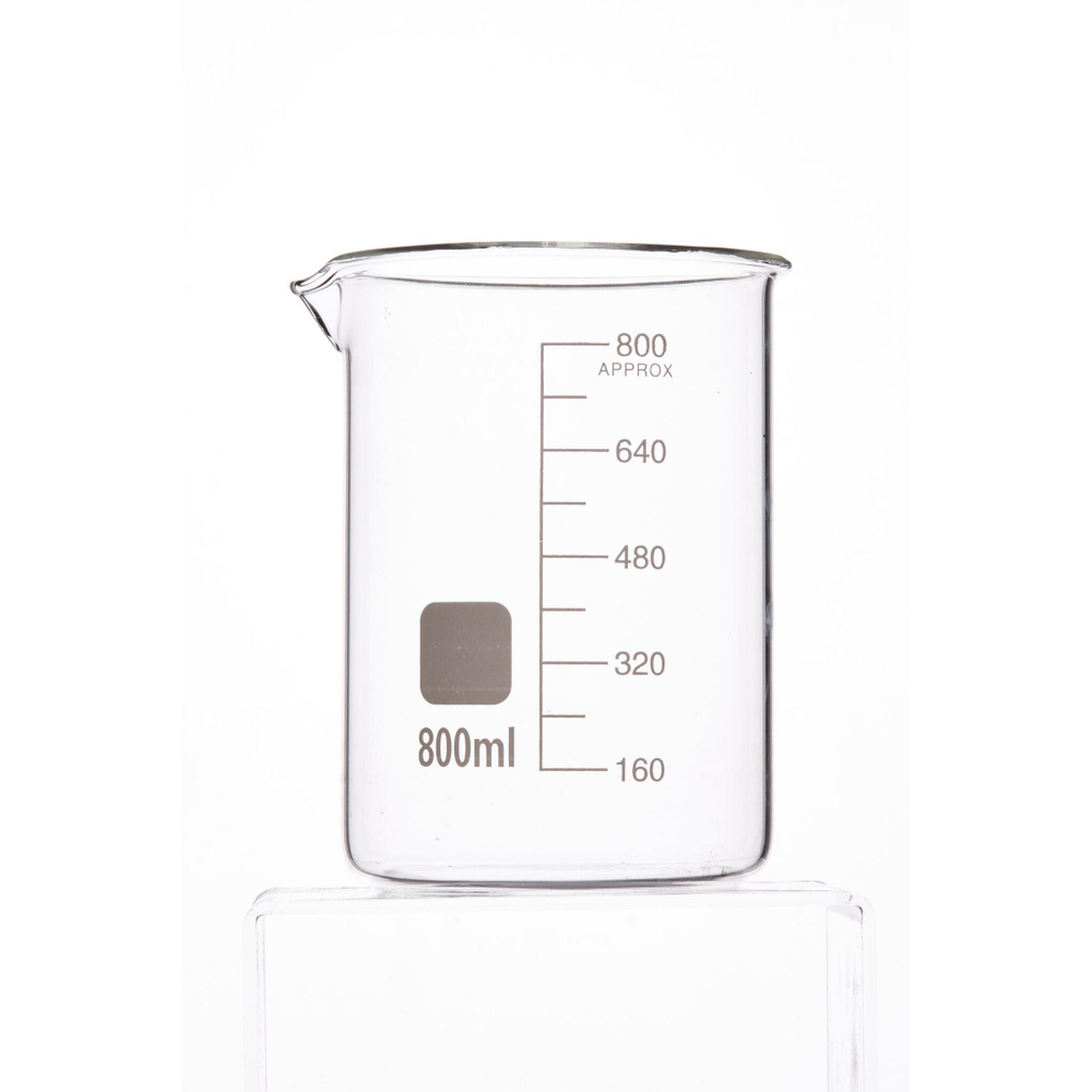 Стакан лабораторный низкий, 800 мл