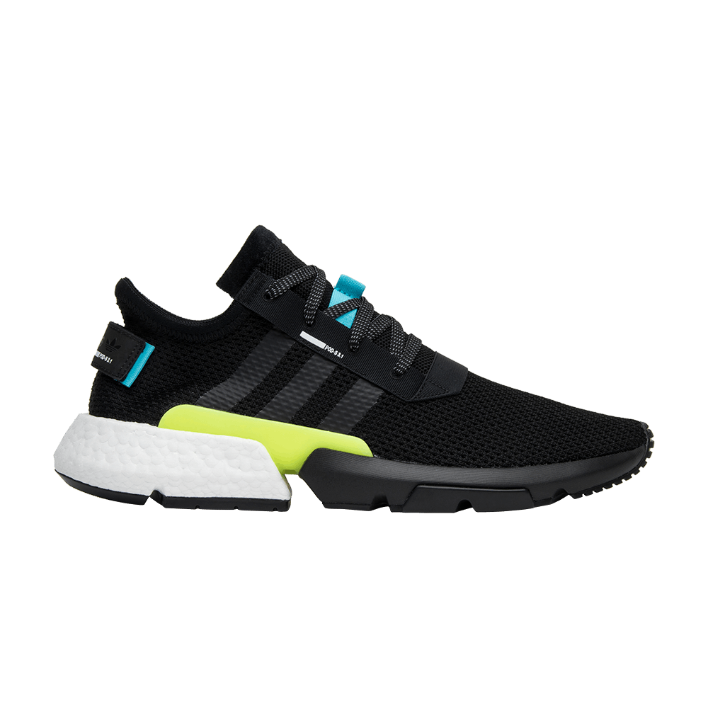 Кроссовки Adidas Originals Pod Black White