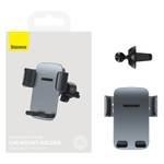 Автомобильный держатель Baseus Easy Control Clamp Car Mount Holder (На воздуховод) - Tarnish