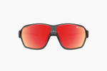 Спортивные очки Demetz M-Suit / Grey Crystal Mat / Red Mat V. Pink Mirror Orange Cat.3