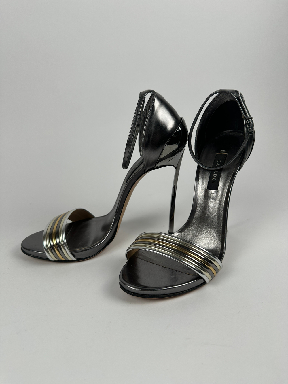 Босоножки Casadei Multimetall