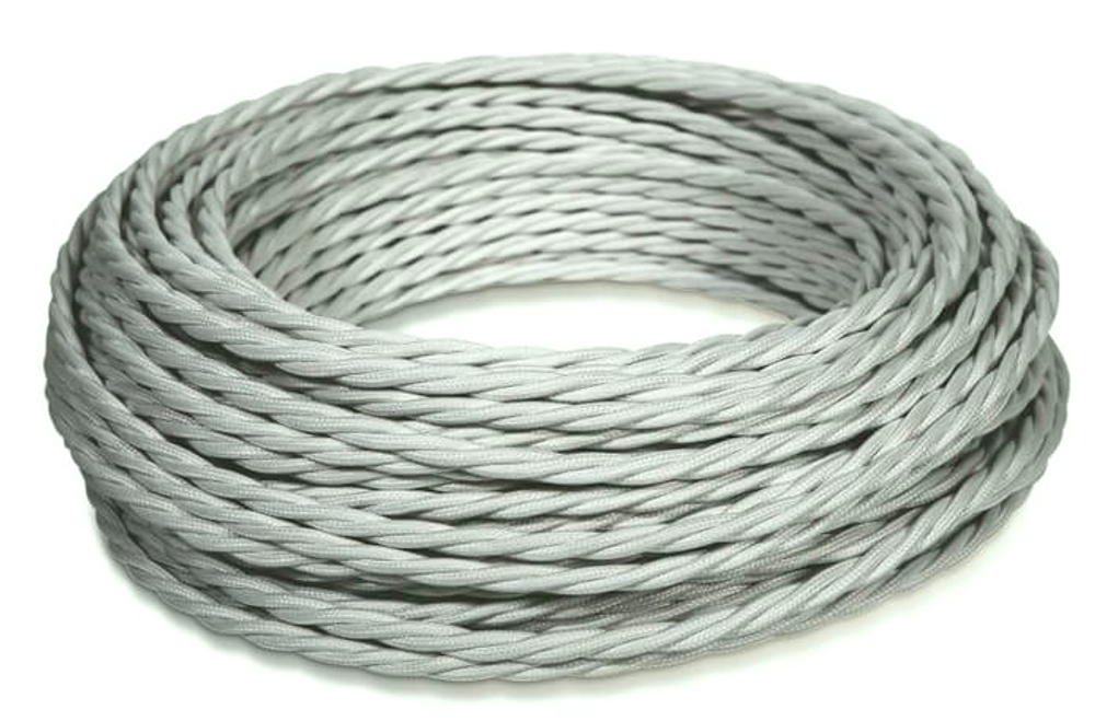 Витой ретро провод Титан (50м) МезонинЪ GE70141-37 / 2х1,5