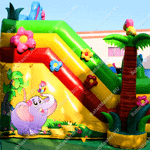 Надувная горка "Лимпопо"