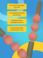 Массажер для тела антицеллюлитный ручной роликовый