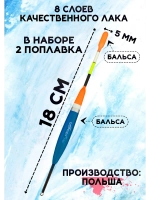 Поплавки для рыбалки летние скользящие из бальсы 3 гр
