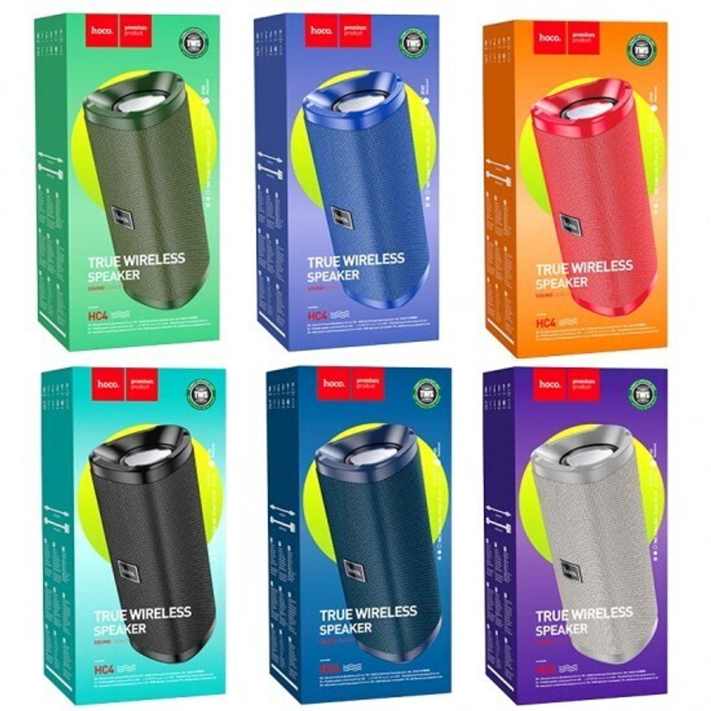 Портативная колонка Hoco HC4 Bella BT speaker с bluetooth, 013172 Черный