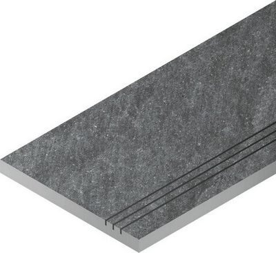 Ступень Genesis Silver Bordo Grip 30x60 Dx Уг.Прав.