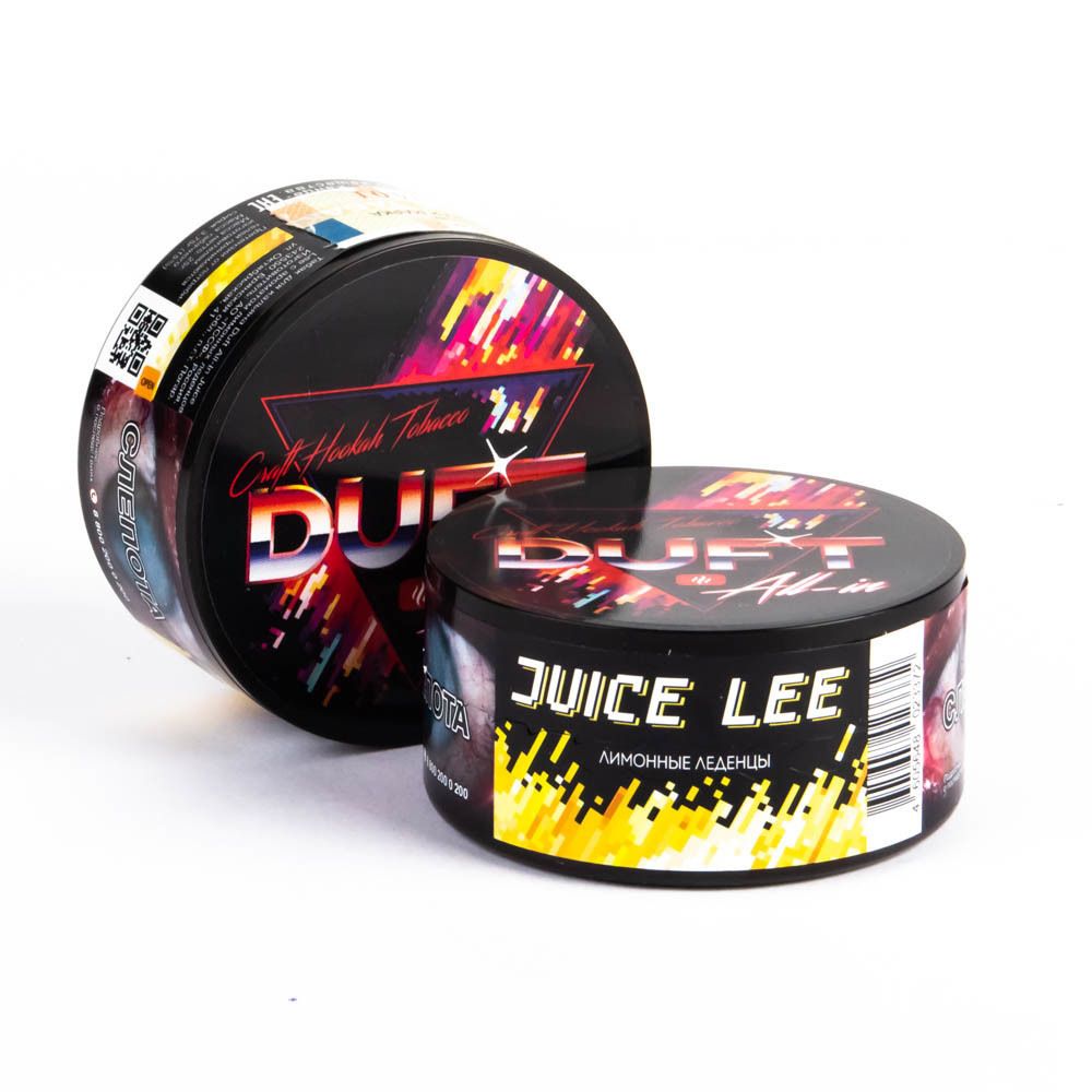 Табак Duft All-In Juice Lee 25 гр (Лимонные Леденцы)