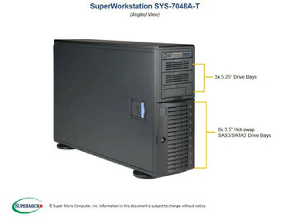 Серверная платформа SuperMicro SuperServer SYS-7048A-T