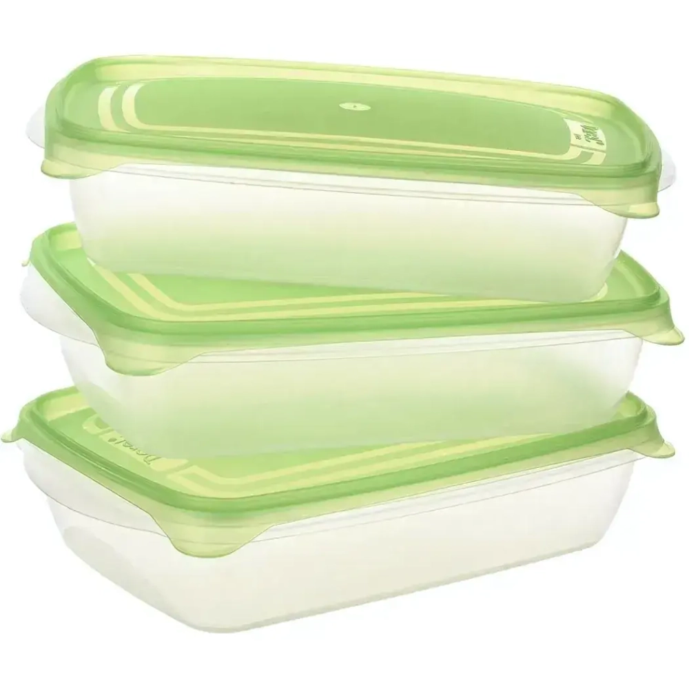 Набор контейнеров ТРИО 1,3л 3шт