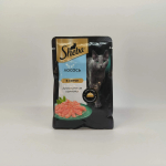 Ломтики в соусе лосось, 75г влажный корм для кошек Sheba