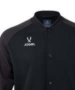 Куртка спортивная Jogel DIVISION Button Jacket, черный 99/темно-серый 98
