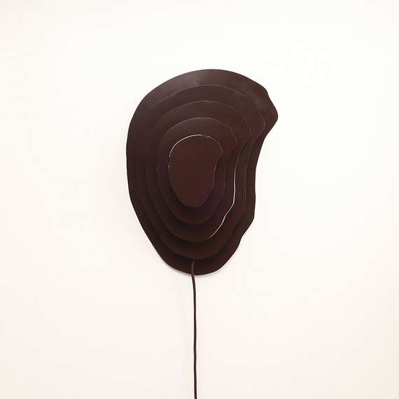 Светильник настенный Fluid, 32х44 см, молотый кофе