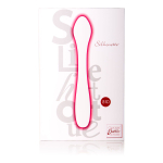 Красный перезаряжаемый вибратор Silhouette S10 - 16,5 см. (Цвет: красный)