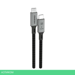 Кабель Momax Elite DC32D USB-C/USB-C 2м Black