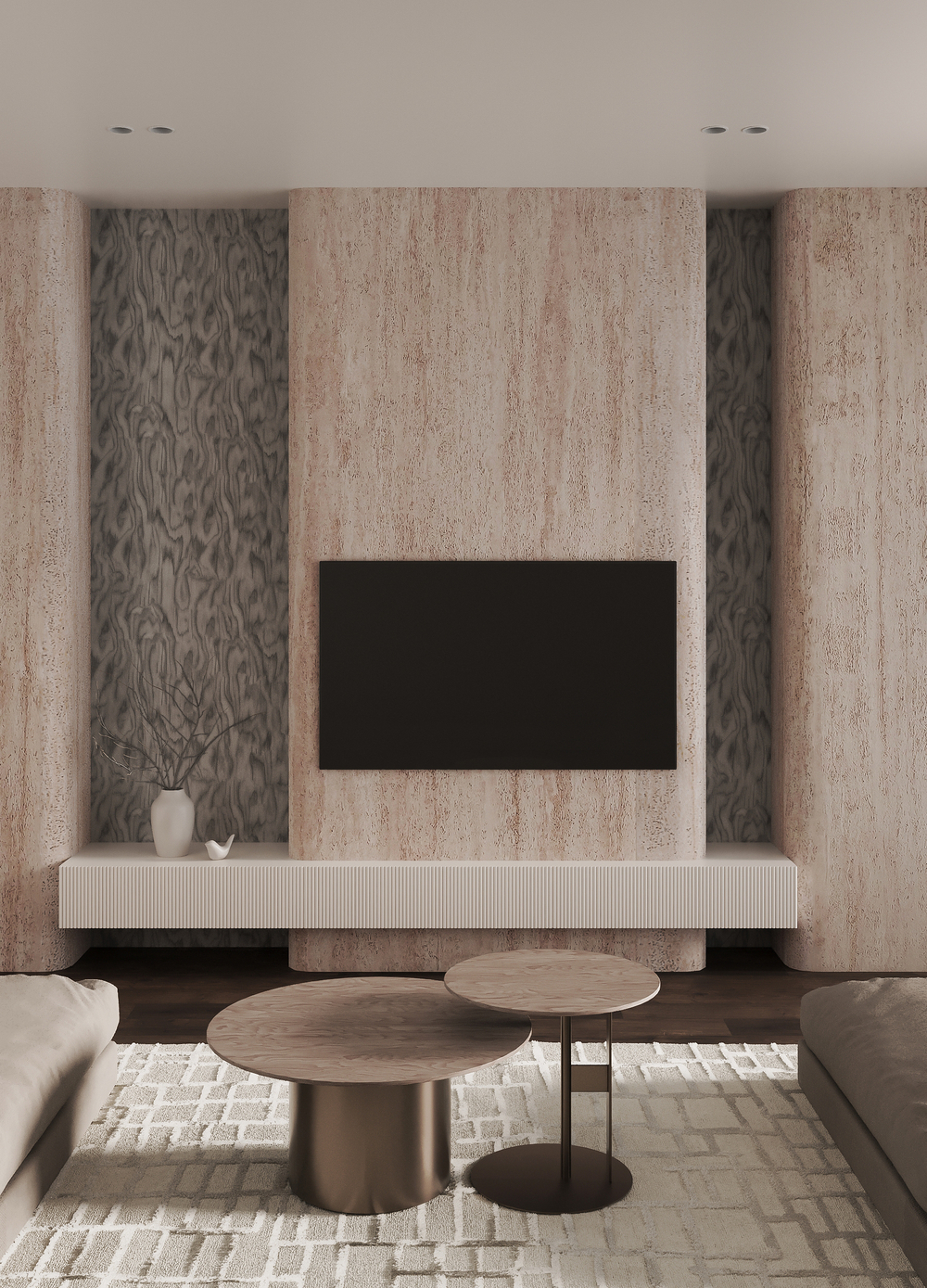 Гибкий камень Decaro WallPanels Flex Stone D1011 Ocean Travertine