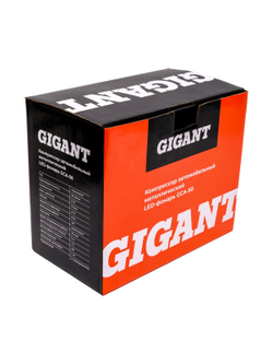 Автомобильный компрессор Gigant металл, 12V, LED фонарь GCA-50
