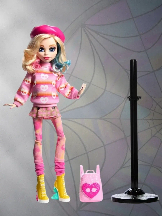 Кукла Монстр Хай Rave N Wednesday Энид Синклер HXJ05