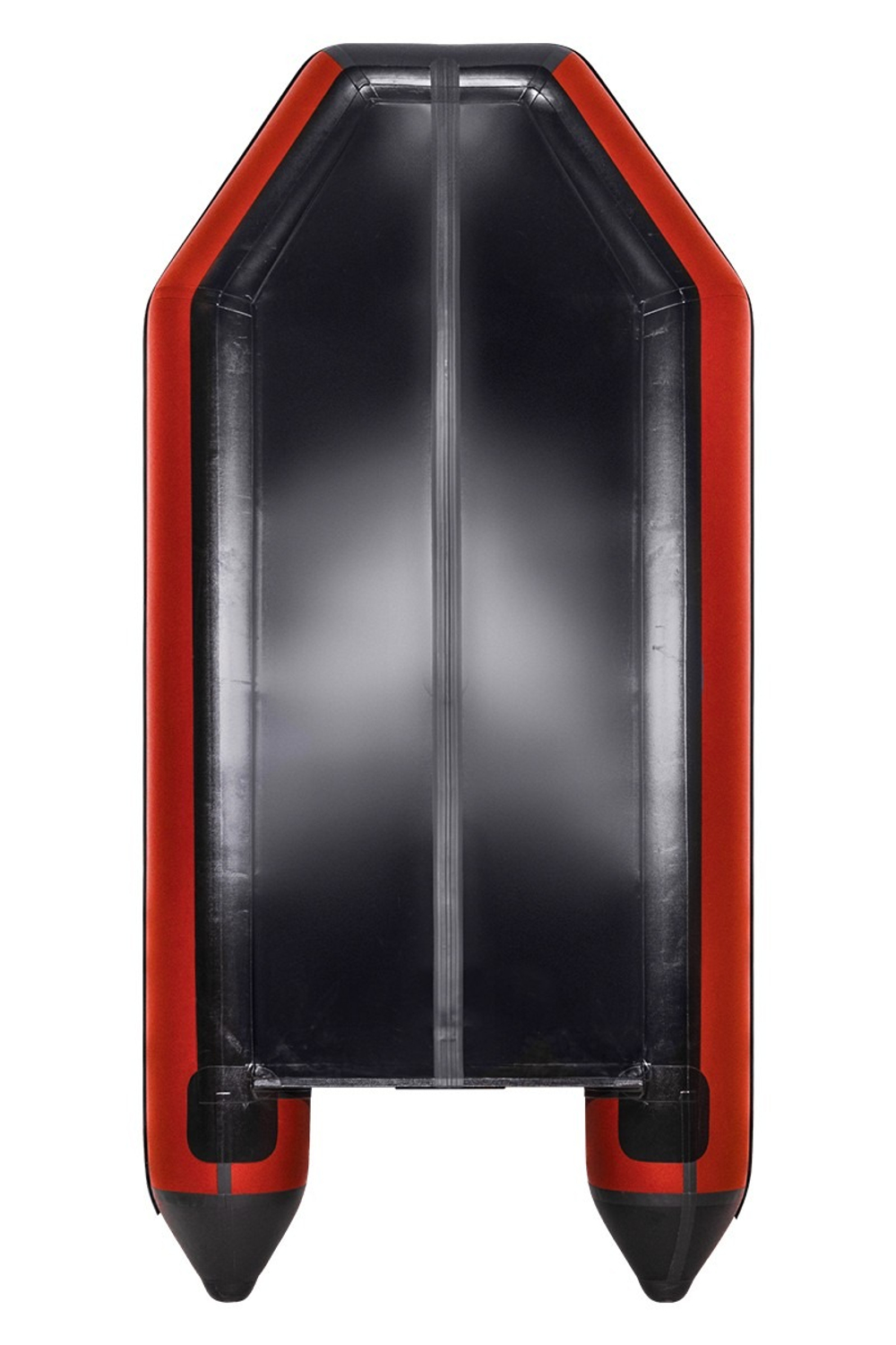 Аква-2800 СК слань+киль красная/черная (лодка пвх под мотор)