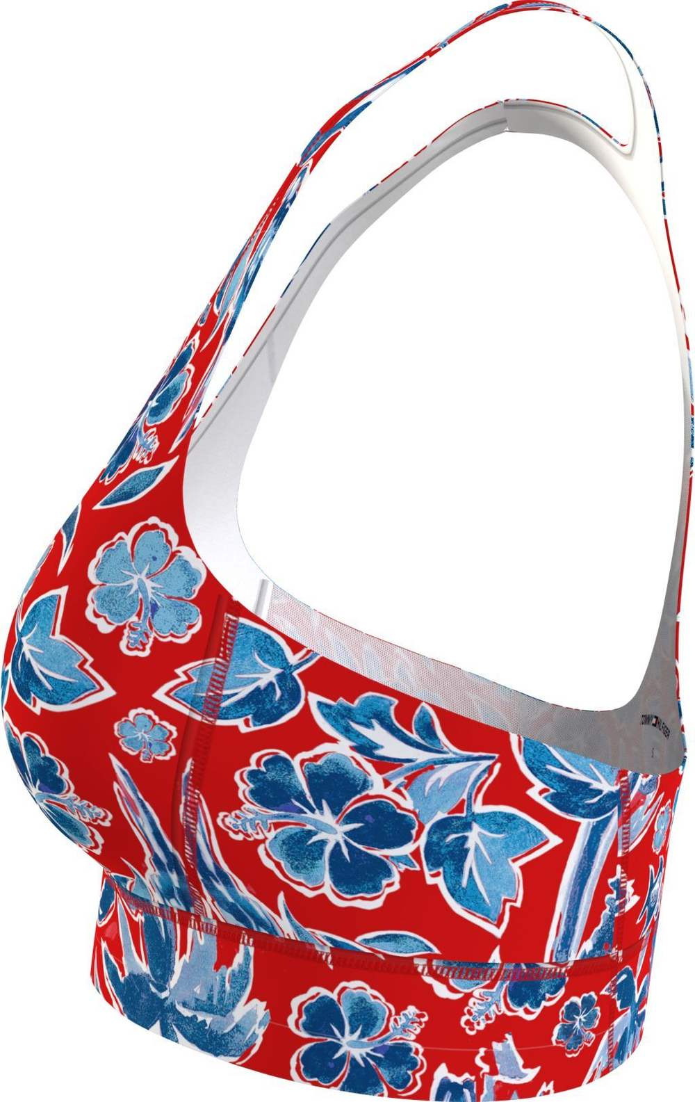 ТОП теннисный Tommy Hilfiger Mid Intensity Floral AOP Bra - island print