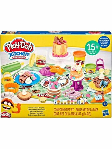 Игровой набор для лепки Play-Doh Kitchen Creations Sweet Cakes - Сладкое печенье - Плей До F2773