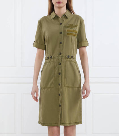 Платье Aeronautica Militare - оливковый (VE080DCT3095)