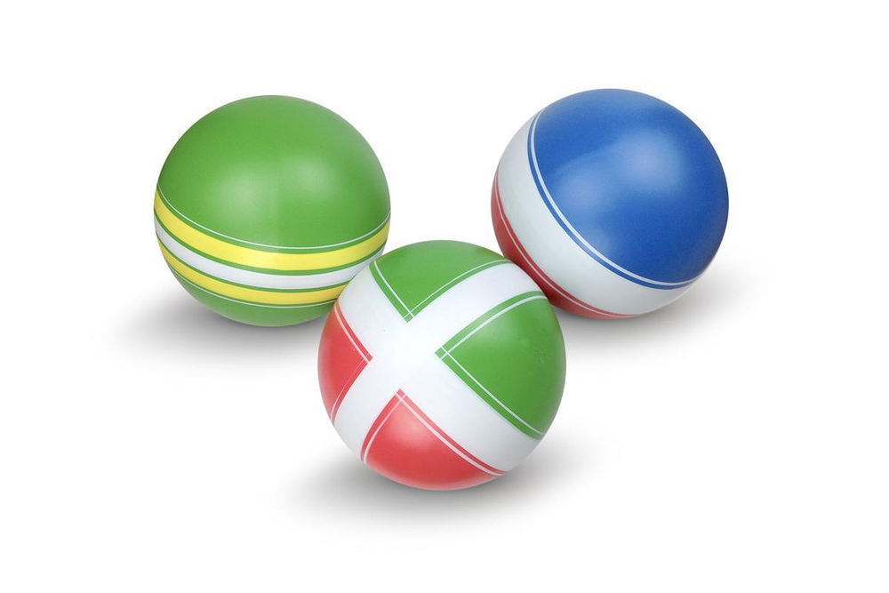 Мяч д. 100мм Серия "Классика" ручное окраш (Р3-100)