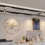 359948 PORT NT25 214 черный Трековый светильник с переключ. цв. темпер. IP20 LED 3000К\4000К\6000К 18W 90-240V VECTOR