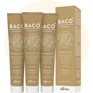 BACO Color Soft - полуперманентная безаммиачная крем-краска