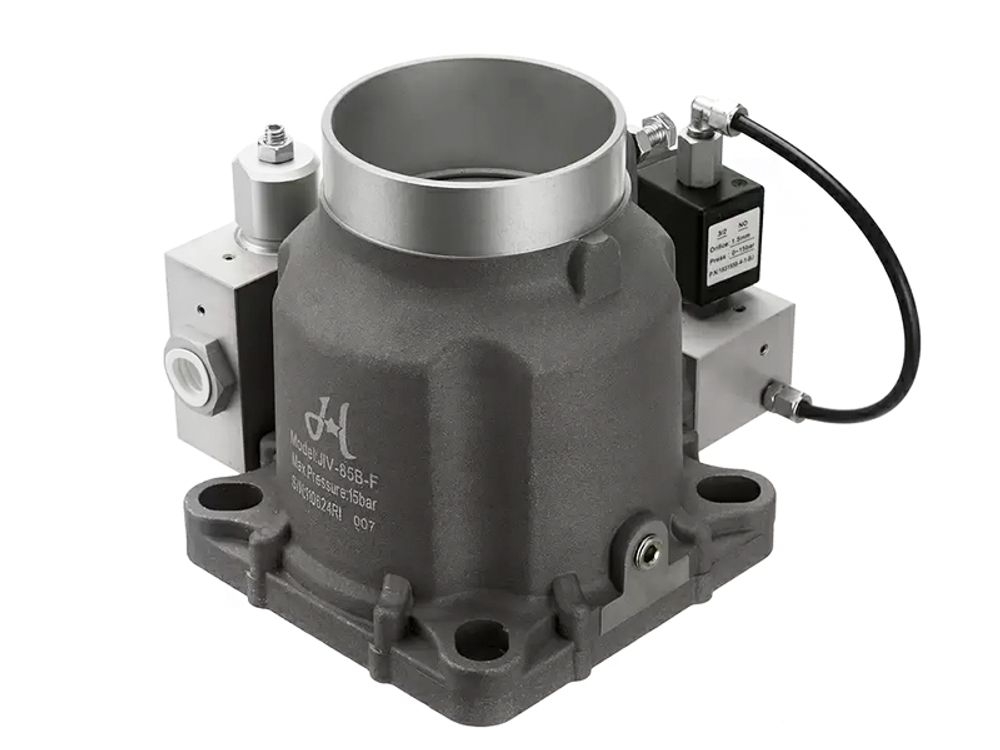 Впускной клапан для винтового компрессора: 220В | D85 мм | до 16 бар | Red Star JIV-85B-W