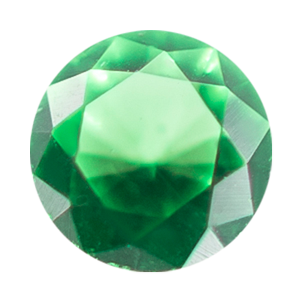 Фианит зеленый (Ø 1.75 мм)