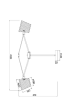 Потолочная люстра Freya Gino FR5108PL-08CH