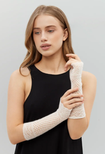 Митенки М203-01 белые