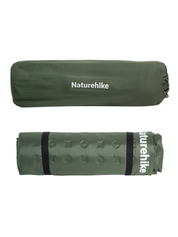 Коврик надувной двойной Naturehike D series, хаки (CNK2550WS025)