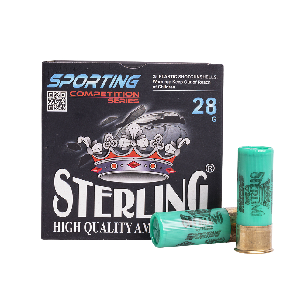 Патрон 12/70 STERLING SPORTING №7,5 28 гр., коробка 25 шт.