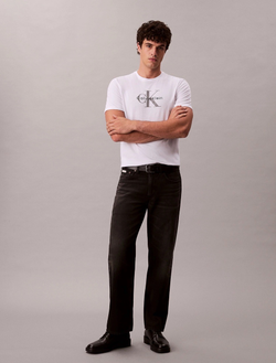 Футболка Calvin Klein Monologo Tee Brilliant White
