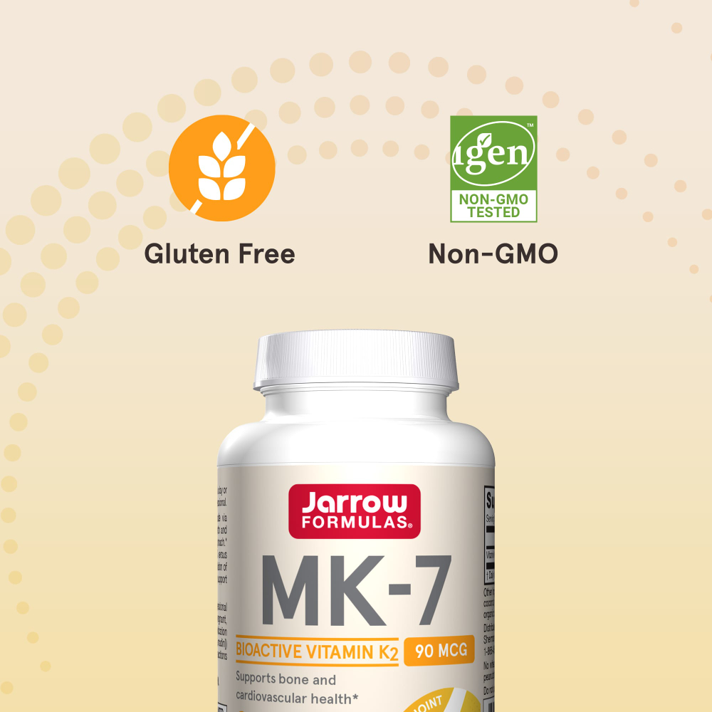 Jarrow Formulas, MK-7, 90 мкг, 60 капсул